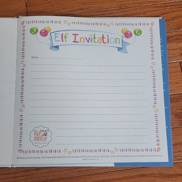 The Elf on the Shelf - A Birthday Traditon book - Picture 6 of 6